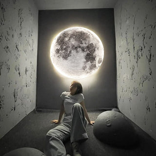 New Moon Wall Lamp Modern  Sleek Linear Suspension Light