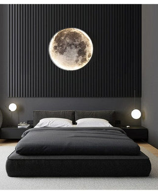 New Moon Wall Lamp Modern  Sleek Linear Suspension Light