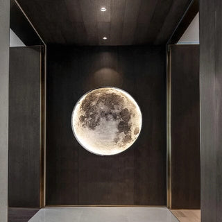 New Moon Wall Lamp Modern  Sleek Linear Suspension Light