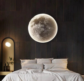 New Moon Wall Lamp Modern  Sleek Linear Suspension Light