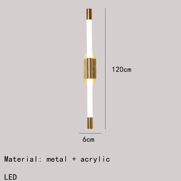 Nordic LED wall light fixture
