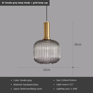 Isadora Pendant Lights Modern  Classic Drum Shade Ceiling Light