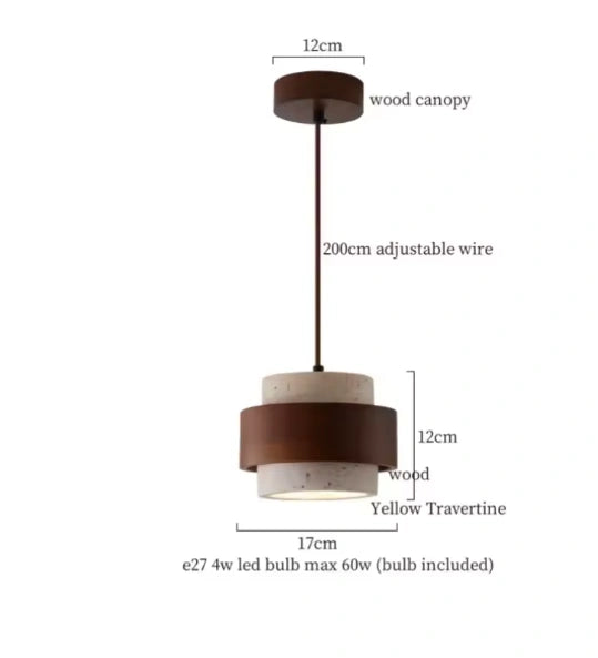 ZenStone Pendant Light