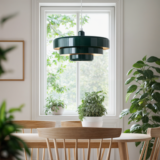 Origami Retro Pendant Lamp Refined Modern  Sleek Linear Suspension Light