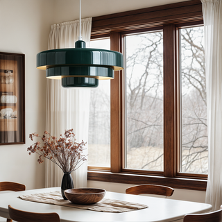 Origami Retro Pendant Lamp Refined Modern  Sleek Linear Suspension Light