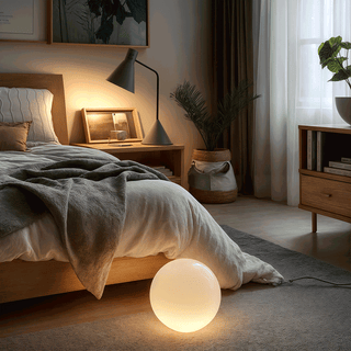 Zynella LED Garden Ball Lamps Premium Modern  Bohemian Rattan Woven Pendant
