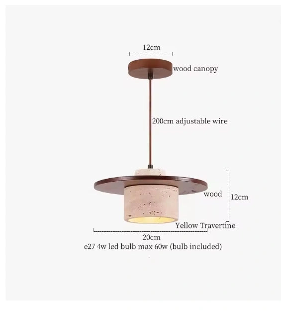 ZenStone Pendant Light