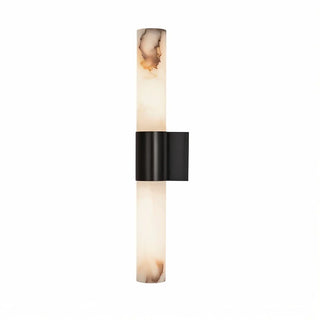 Paris Alabaster Wall Sconce Opulent Modern  Luxury Gold Frame Light Fitting