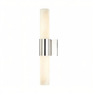 Paris Alabaster Wall Sconce Opulent Modern  Luxury Gold Frame Light Fitting