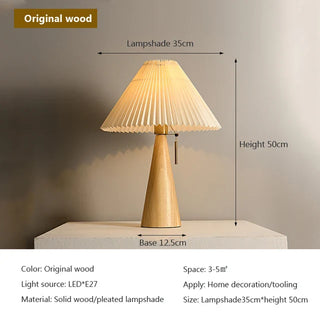 Welma Retro Wooden Lamp Artistic Modern  Contemporary Crystal Statement Fixture