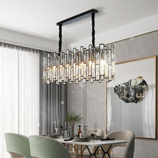 Rochelle Chandelier Modern  Sleek Linear Suspension Light