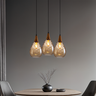 Roland Glass Lights Chic Modern  Contemporary Crystal Statement Fixture
