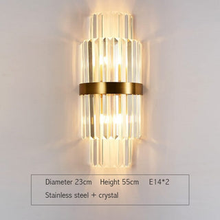 Orion Crystal Lamp Modern  Luxury Marble Base Table Lamp