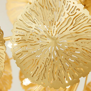 Zynella Leaf Modern Wall Lamp Premium Modern  Opulent Multi-Tier Crystal Chandelier
