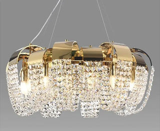 Denise Chandelier Modern  Luxury Gold Frame Light Fitting