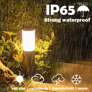 Solar Tubular Garden Lamps Premium Modern  Ultra Slim LED Panel Lighting