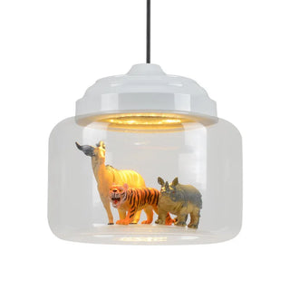 Animal Glass Pendant Modern  Rustic Industrial Hanging Lamp