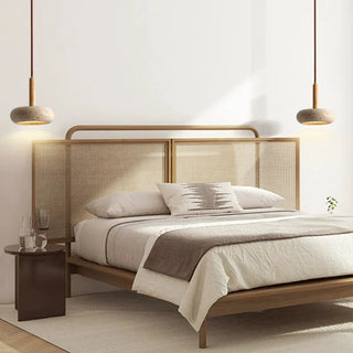 Moorgate Japanese Stone Wood Chandelier Modern  Contemporary Crystal Statement Fixture