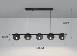 Jenson Pendant Modern  Chic Glass Globe Pendant