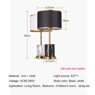 Catherine Desk Lamp Modern  Minimalist Round Flush Mount