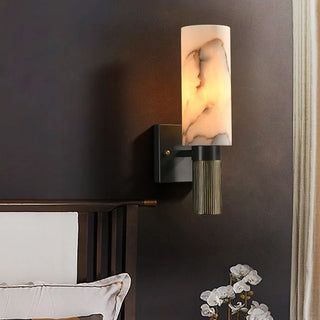 Carnaby Marble Wall Lamp Modern  Classic Drum Shade Ceiling Light