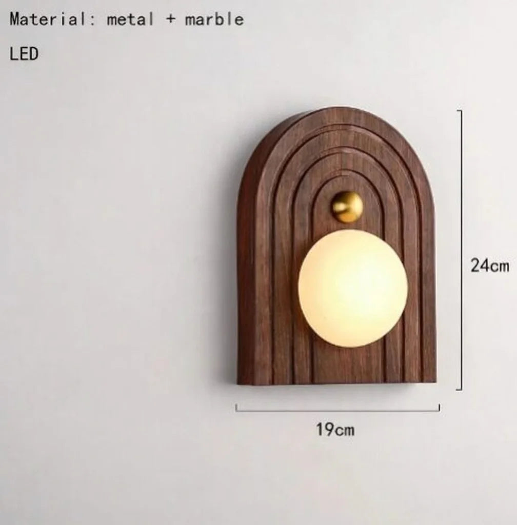 Zynella Crescent Modern Wall Light
