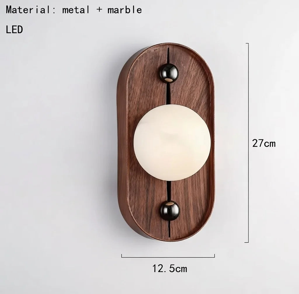 Zynella Crescent Modern Wall Light