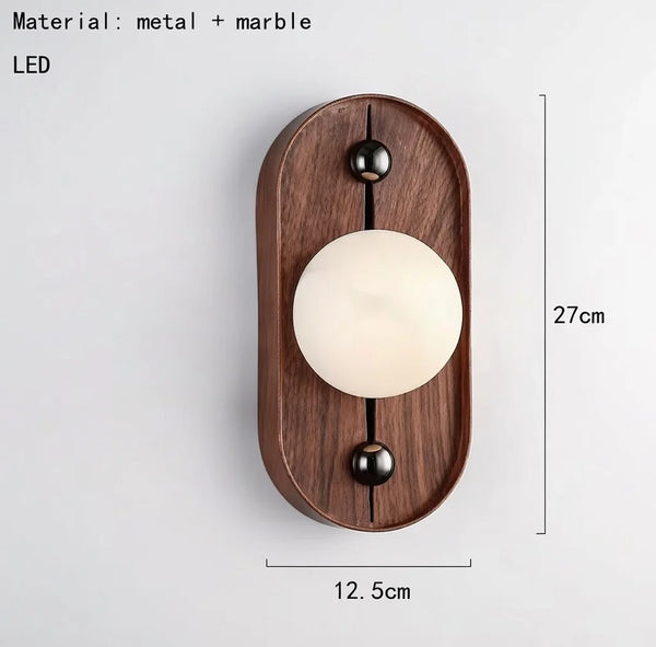 Zynella Crescent Modern Wall Light
