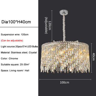 Freya Chandelier Modern  Sleek Linear Suspension Light
