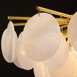 Victoria Frosted Glass Lamp Modern  Chic Glass Globe Pendant