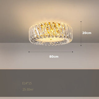 Lennox Chandelier Modern  Elegant Teardrop LED Pendant