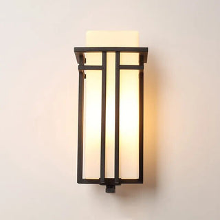 Penne Outdoor Wall Lamp Chic Modern  Contemporary Crystal Statement Fixture