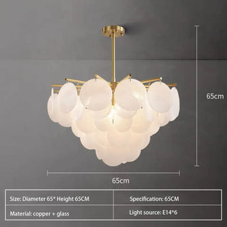 Victoria Frosted Glass Lamp Modern  Chic Glass Globe Pendant