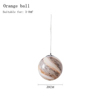 Planet Chandeliers Luxurious Modern  Luxury Marble Base Table Lamp