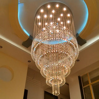 Iris Chandelier Modern  Chic Glass Globe Pendant
