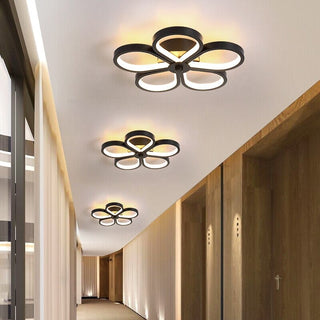Remi Flower Lights Decorative Modern  Minimalist Round Flush Mount