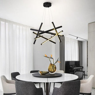 Maverick Chandelier Modern  Ornate Antique Finish Fixture