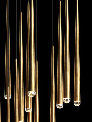 Jules Modern Pendant Modern  Contemporary Crystal Statement Fixture