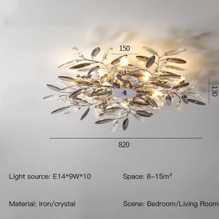 Flower Junction Chandelier Modern  Classic Drum Shade Ceiling Light