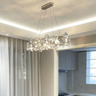 Balham Chandelier Modern  Chic Glass Globe Pendant