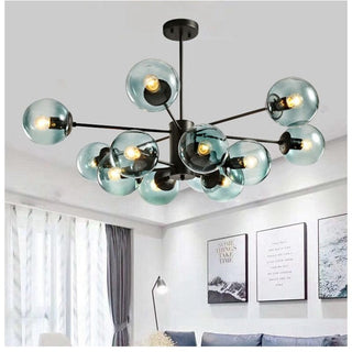 Xavier Bubble Chandelier Refined Modern  Handcrafted Artisan Ceiling Light