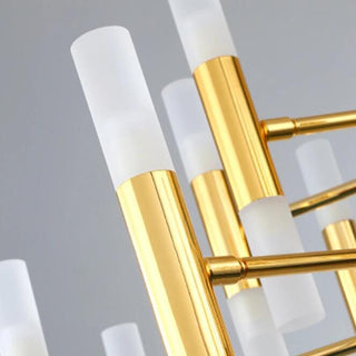 Fernandez Chandelier Modern  Luxury Gold Frame Light Fitting