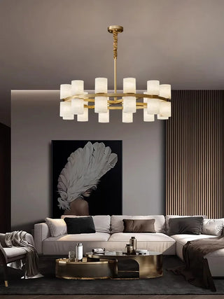 Kian Marble Lamp Modern  Art Deco Inspired Illumination