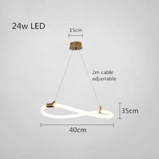 Soran Swirl Lamp Collection Opulent Modern  Sculptural Spiral LED Fixture