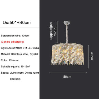 Freya Chandelier Modern  Sleek Linear Suspension Light