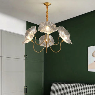 Coventry Flower Chandelier Modern  Sculptural Spiral LED Fixture