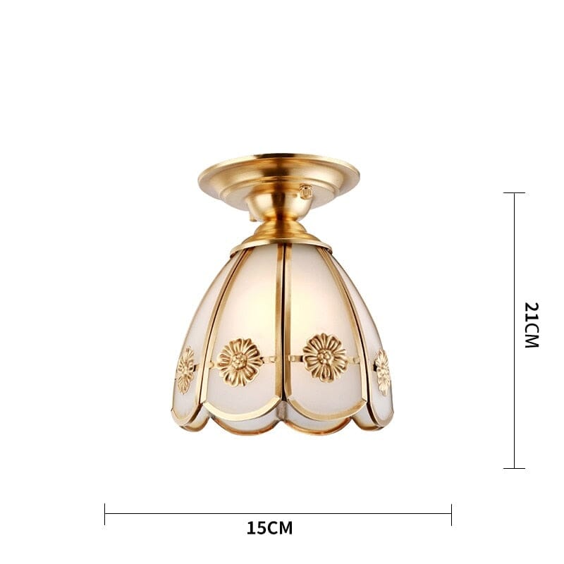 American Vintage Ceiling Lights Modern  Handcrafted Artisan Ceiling Light - Zynella