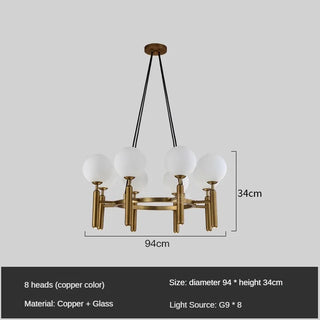 Diana Orb Ball Chandelier Modern  Ultra Slim LED Panel Lighting