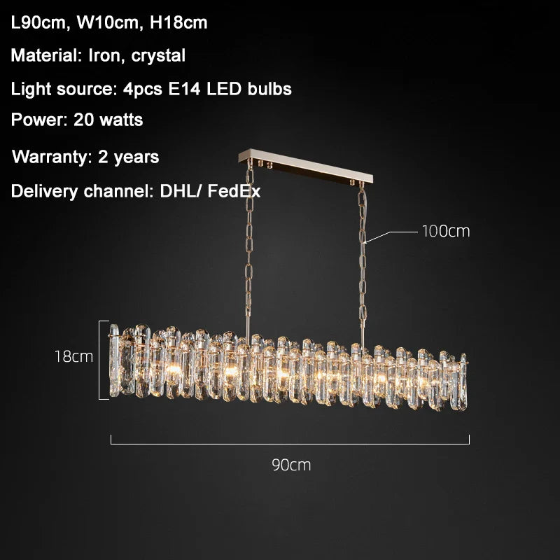 Bertie Chandelier Modern  Luxury Gold Frame Light Fitting - Zynella