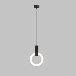 Pendulum Halo Lights Stylish Modern  Ornate Antique Finish Fixture